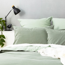 Essentials Vintage Stonewashed Reversible European Pillowcase